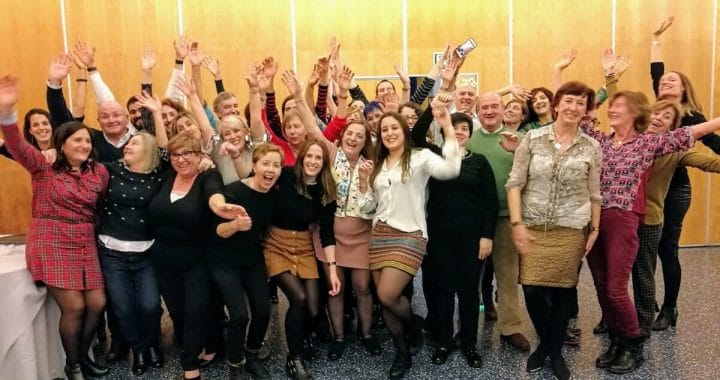Fiesta despedida jubilación @ Palacio Euskalduna 1 img 20180119 182103